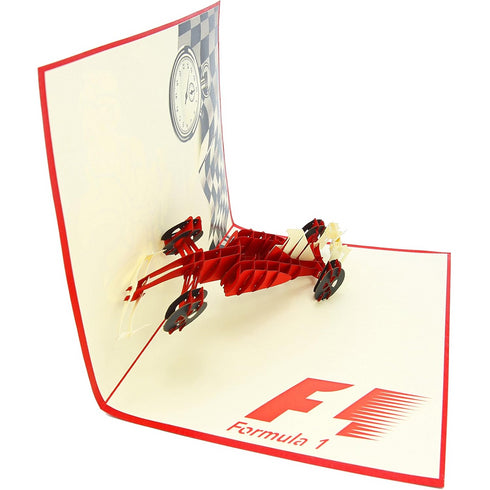 Pop-up Card _ Formula 1